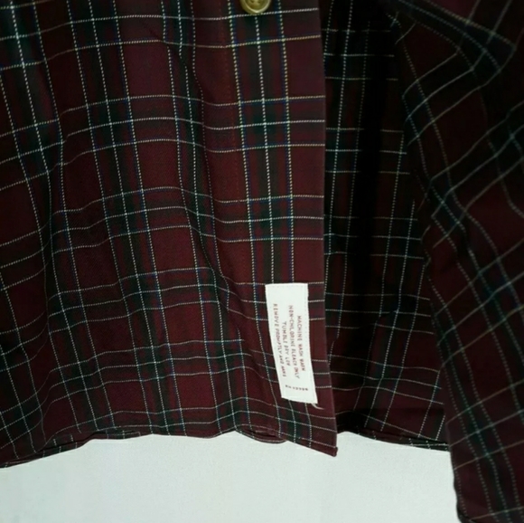 Brooks brothers Mens plaid shirt L - Picture 4 of 7